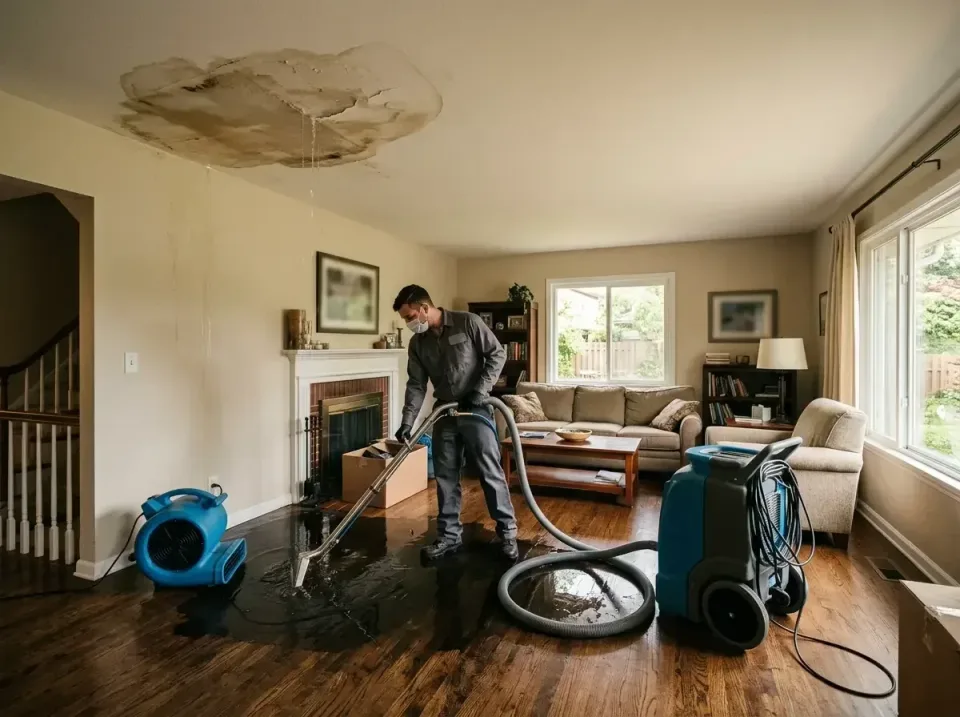 attic-pipe-burst-ceiling-drip-008 — frequently asked questions, Water Damage Restoration & Carpet Care in Moosup, CT